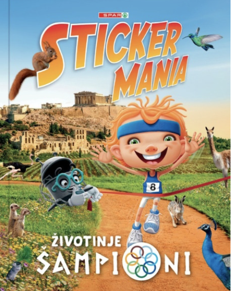 stickermania zivotinje sampioni naslovnica albuma