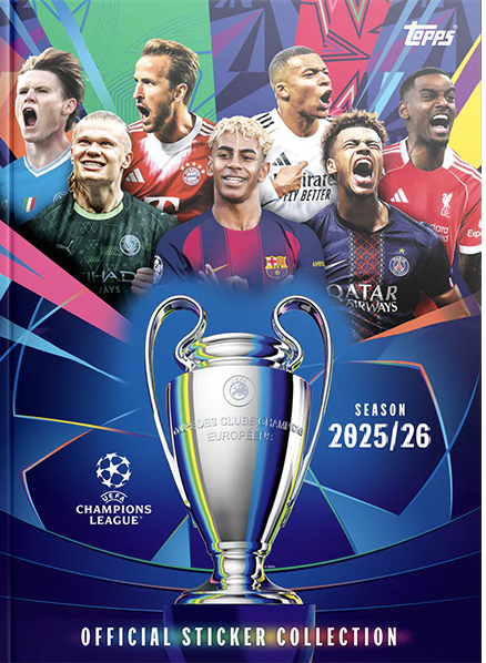naslovnica topps UEFA Champions League 2025-2026